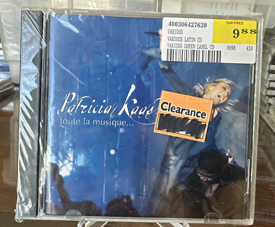 CD Toute La Musique Live 2005 by Patricia Kaas NEW SEALED