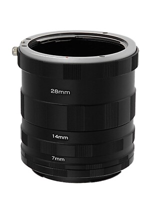 Macro Extension Tube Extreme Close-up Set for Sony Minolta A Mount DSLR Cameras