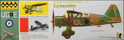 Vintage HAWK 1/48 Westland Lysander WW2 Aircraft