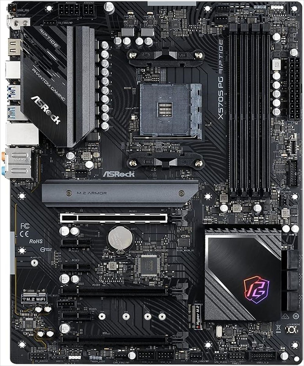 CPU Ryzen 7 5800X & ASRock X570S PG Riptide ASRock | X570S PG Riptide