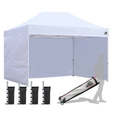 Eurmax 8x12  Pop Up Canopy Tent+4 Side Walls