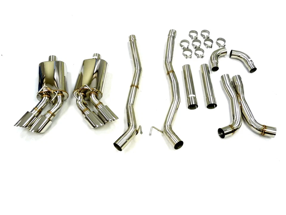 Escape OBX acero inoxidable Catback 12-15 Chevrolet Camaro ZL1 RWD A/T y M/T 2 puertas 6,2 L Foto 3 de 4