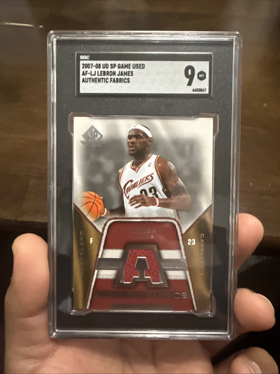 2007-08 SP Game Used - LeBron James #AF-LJ for sale | eBay