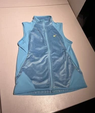 Peter Millar Vest Women's Medium Augusta Masters Golf Fleece Jacket Warmth