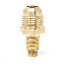 Gas One Propane Brass Orifice 3/8 In. Flare X 1/8 In. MNPT Male Pipe Fitting
