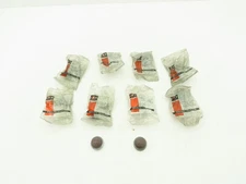 Cutler Hammer 10250TC33 Indicator Light Dome Lens RED Plastic  LOT OF 10