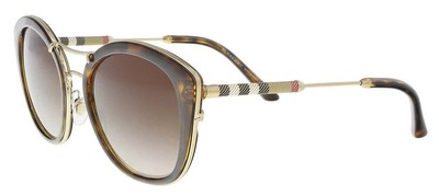 Burberry BE4251Q 300213    Dark Havana with Brown Gradient Lenses