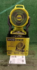 RYOBI 18V ONE+ 7-1/2" Hybrid WHISPER Fan Cordless- Tool Only PCL811B, Used *READ