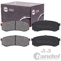 Abs BremsbelÄGe Hinten Passend FüR Mitsubishi Pajero Toyota 4 Fj Fortuner Land |