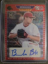 2021 LEA PRO SET METAL 1989 RETRO BRENDAN BECK RED MOJO RC NEW YORK YANKEES 