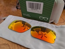 RED Polarized Replacement Lenses  case For Oakley double edge free US delivery