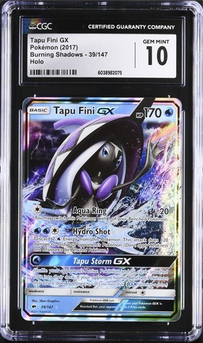 Tapu Fini-GX graded CGC 10 for sale on eBay