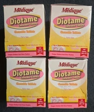 (4) 100ct Boxes Diotame Chewable Tablets