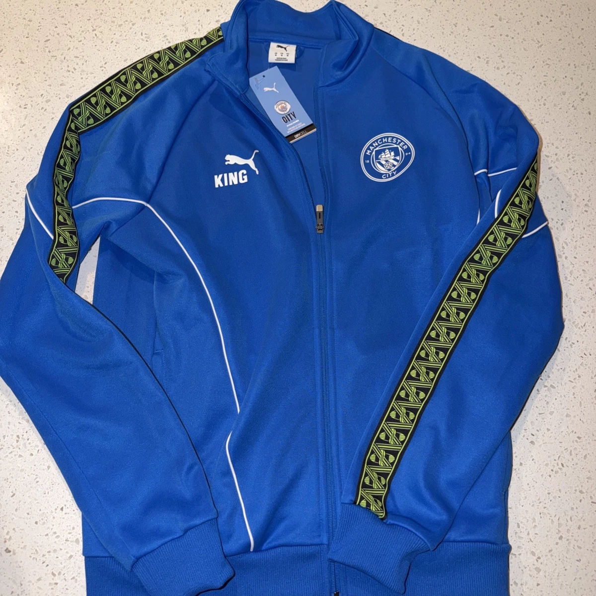 Size M Manchester City International Club Soccer Fan Jackets for