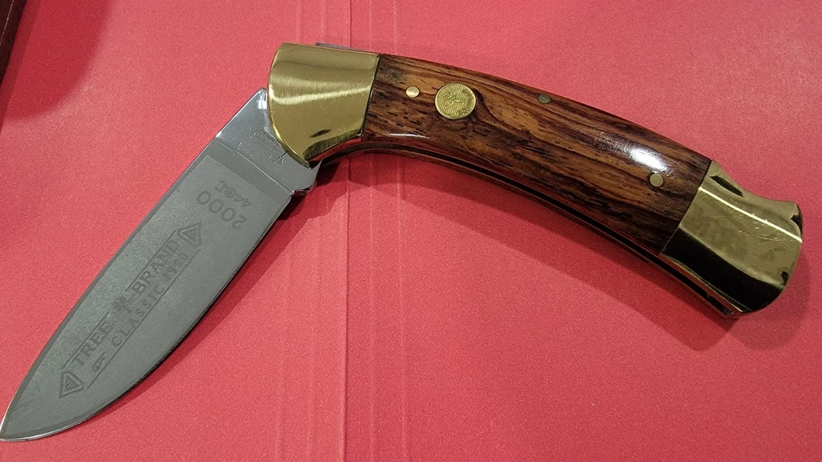 Böker Classic Wood Handle Collectible Modern Factory Manufactured 
