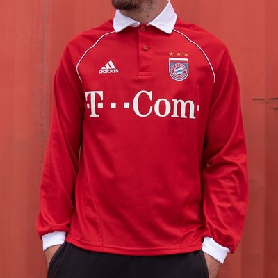 Bayern München 2005-06 Heimtrikot Langarm Bayern München - gebraucht