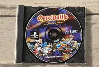 Ogre Battle: Limited Edition (Sony PlayStation 1, 1997) Disc Only / Tested
