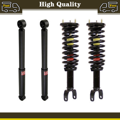 2 Complete Front Struts + 2 Rear Shock Absorbers Full Set For 2WD Dakota Raider