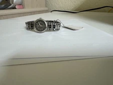 NOS Ladies ESQ Swiss by Movado stainless steel  watch 27mm