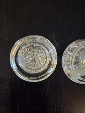 Nostalgic Warehouse Clear Crystal Knob Pair Knobs Only New