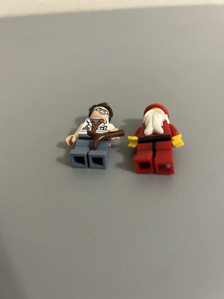 Lego Scientist 10758 Jurassic World Minifigura y Santa Claus Foto 4 de 4