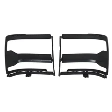 LABLT Black Headlight Trim Bezel Cover For 2016-2019 Chevy Silverado 1500 LH&RH