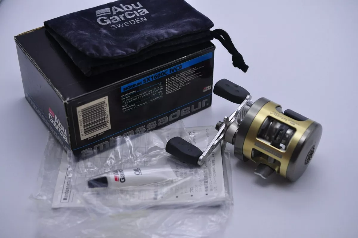 Abu Garcia Ambassadeur Morrum SX1600C IVCB BaitCasting Reel W/Box