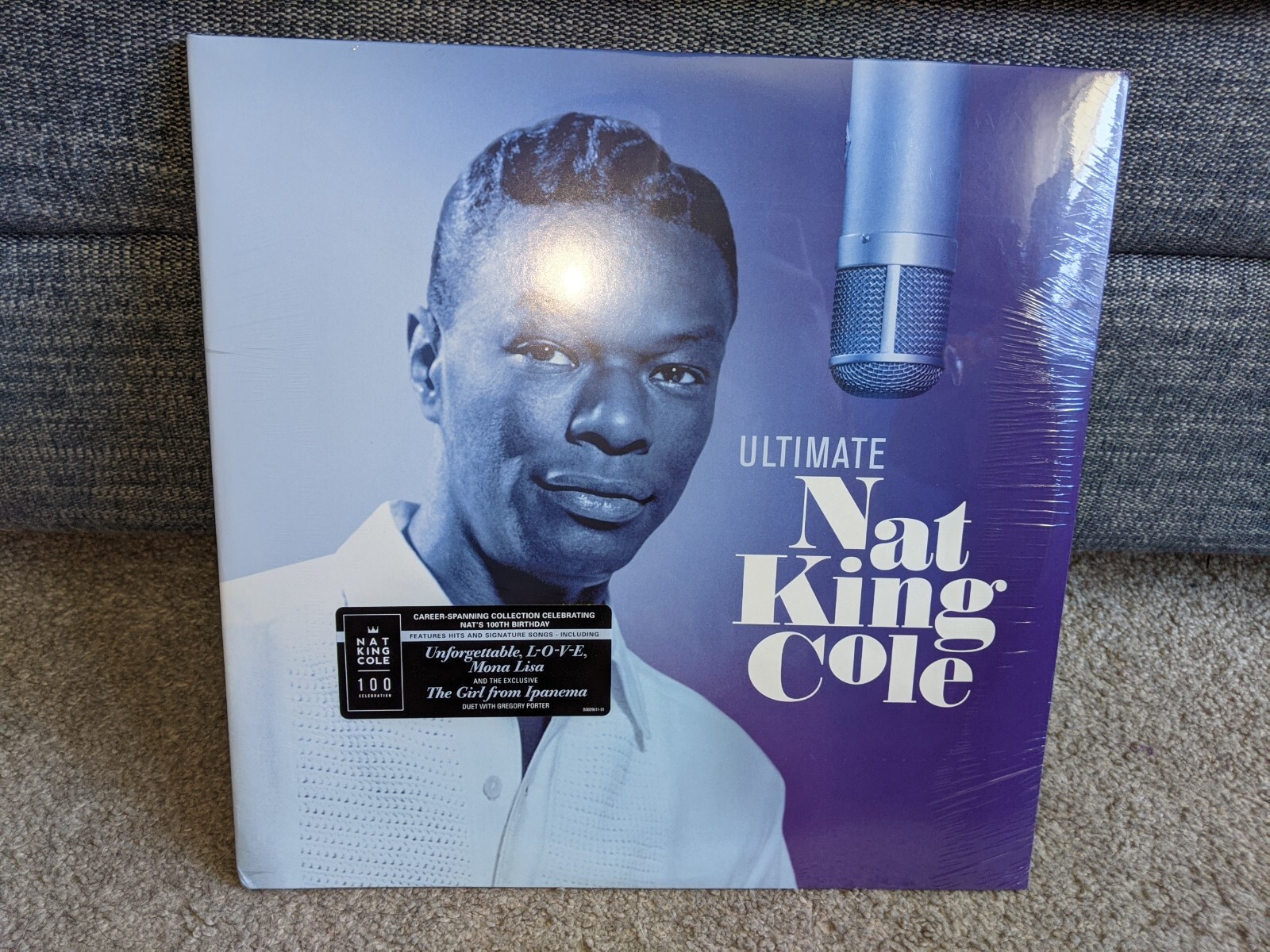 ULTIMATE NAT KING COLE - 2 виниловых пластинки Лучших хитов - НОВЫЕ И ЗАПЕЧАТАННЫЕ!!