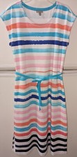 T By Talbot's Long Summer Dress With 2 Pockets And Slits On Sides Sz Xs