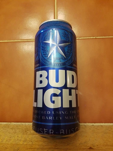 Bud Light Obsolete "Texas" Edition  16 Oz Beer Can 