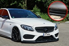 Spoilerschwert Frontspoiler aus ABS für Mercedes C43 AMG W205 ABE schwarz Glanz Spoilerschwert Frontspoiler aus ABS für Mercedes C43 AMG W205 ABE schwarz Glanz