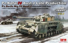 1/35 Rye Field Models Pz.Kpfw.IV Ausf.J Late  Pz.Beob.Wg.IV Ausf.J #5033