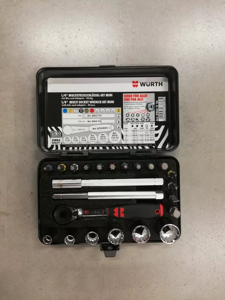 Wurth mini 2024 socket set