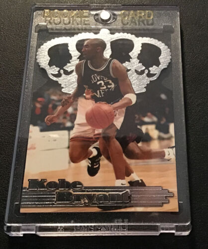 🔥Kobe Bryant 1996-97 Pacific Power Platinum Crowns Die Cut rookie card PC1 🔥 - Picture 2 of 3