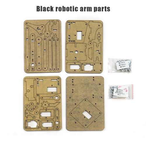 4 DOF Unassembly Acrylic Mechanical Arm Robot Manipulator Claw For Maker Learnin - Picture 19 of 22