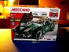 Meccano 5-in-1 Model Roadster Cabriolet Building Kit - 18202 - NIP