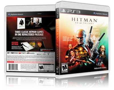Hitman: HD Trilogy - Replacement  PS3 Cover and Case. NO GAME!!