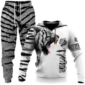 Conjunto de sudadera con capucha y pantalones de chándal para hombre,L |  eBay