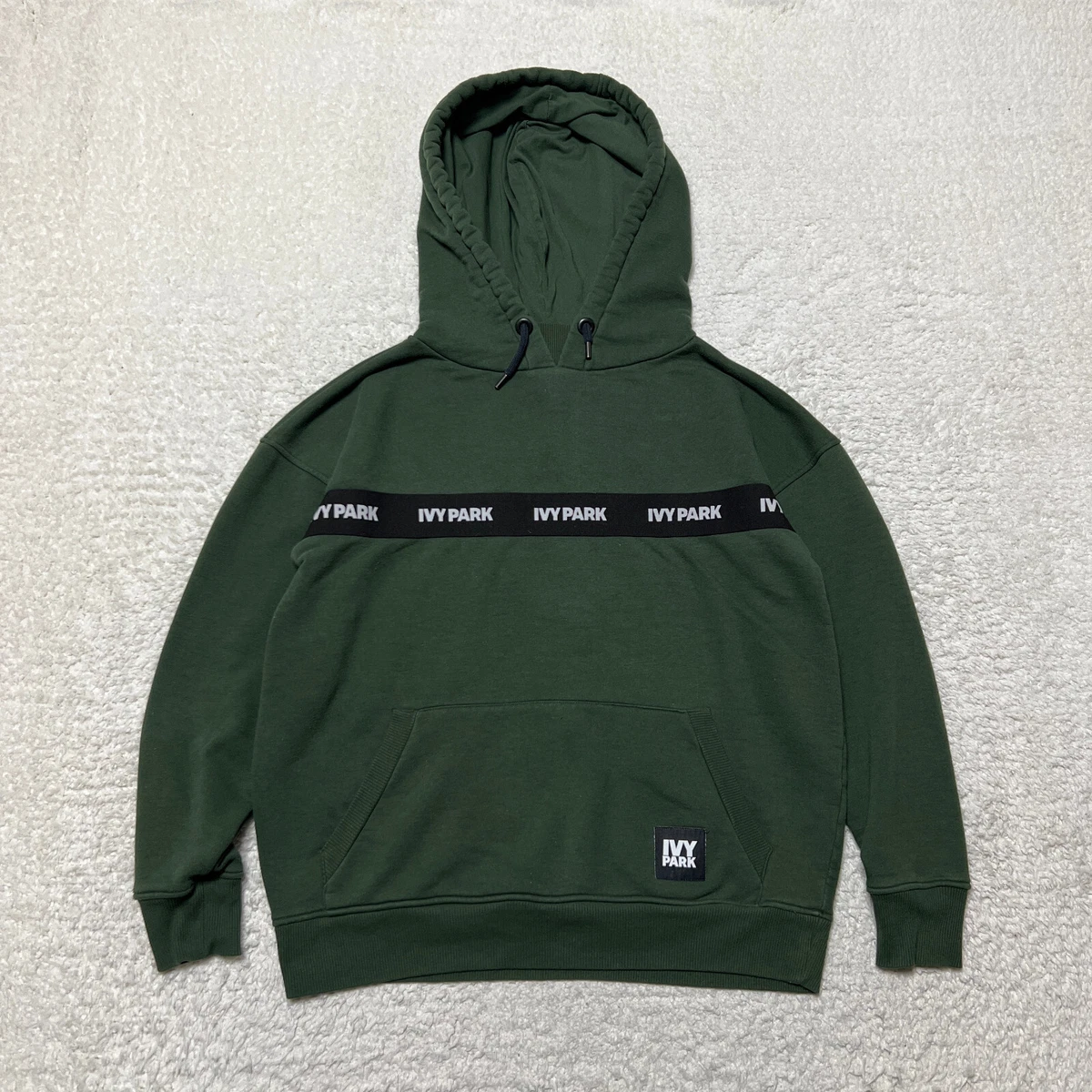 Robe Sweat Oversize Ivy Park Beyoncé – Noire, Coton, Tailles XS à L, Neuve