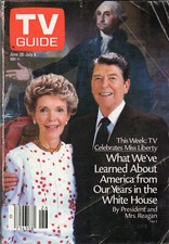 1986 TV Guide - Reagan - Jack Klugman - Mary Lou Retton - Morris the Cat -Tennis