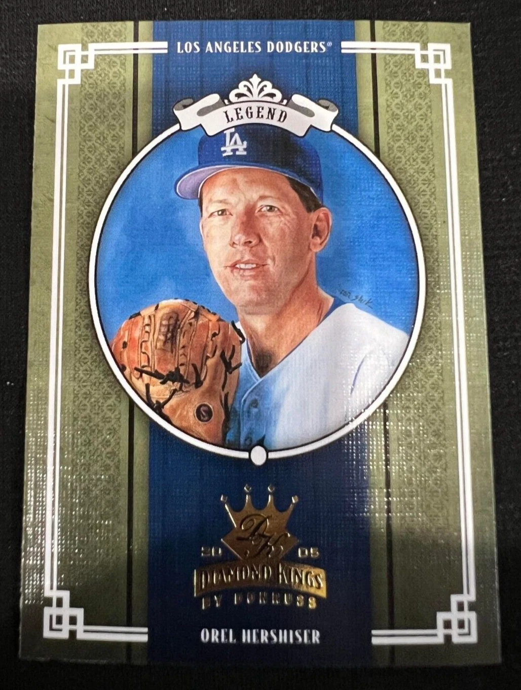 OREL HERSHISER Los Angeles Dodgers 2005 Donruss Diamond Kings Legend #289 MLB