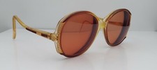 Vintage Ceaser Brown Round Sunglasses FRAMES ONLY France