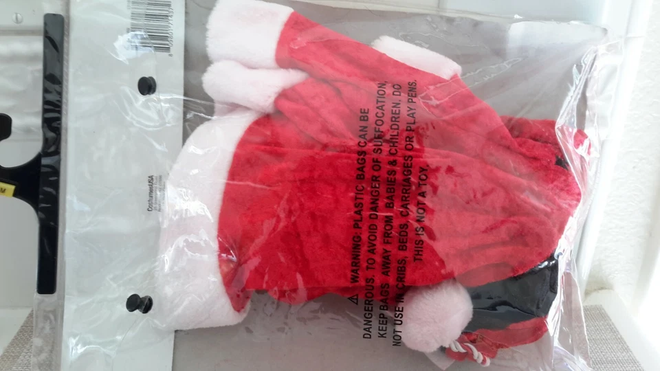  Niñas Talla Pequeña 4-6 Navidad Darling Disfraz #180 por CostumesUSA Nuevo Foto 3 de 4