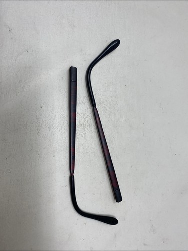 LOZZA EYEWEAR MOD 9501 1 140mm RED BLACK MARBLE TEMPLE ARM PARTS:E50