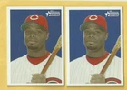 2006 BOWMAN HERITAGE KEN GRIFFEY JR CARD #25 LOT CINCINNATI REDS