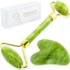 Juego de rodillos faciales Gua Sha Masajeador...