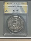 1875 S Trade Dollar Chopmarked (Anacs Certified Au50 Details)