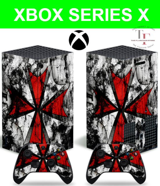 Xbox Series X Themed Decal Sticker Skin Wrap Vinyl + Controller-image