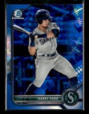 2022 Bowman Draft Sapphire Edition #BDC-137 Harry Ford Seattle Mariners