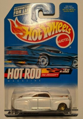 Hot Wheels - SEALED - 2000 Hot Rod Magazine #007: Tail Dragger - Quick S&H